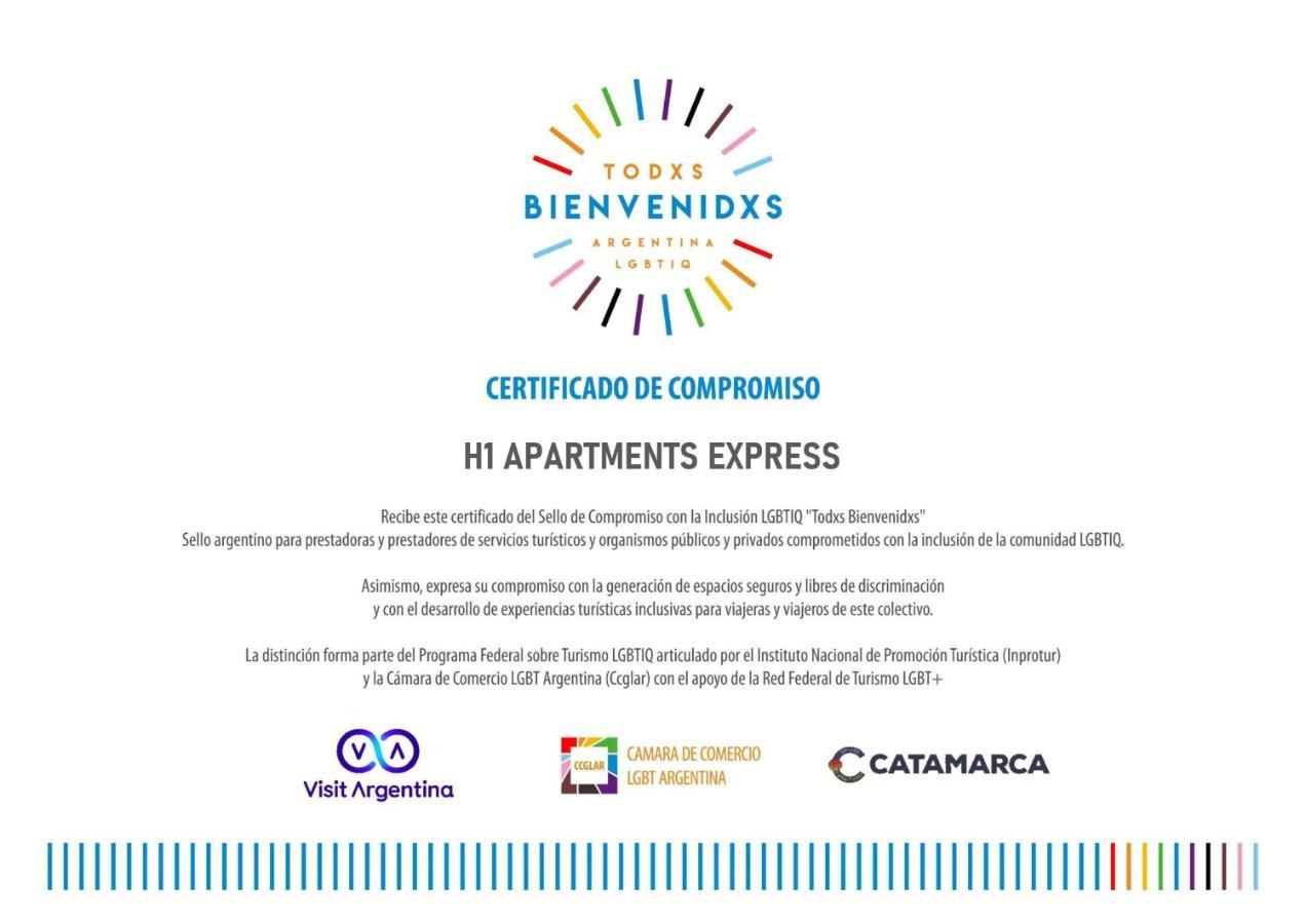 H1 Apartments Hotel San Fernando del Valle de Catamarca Exteriér fotografie